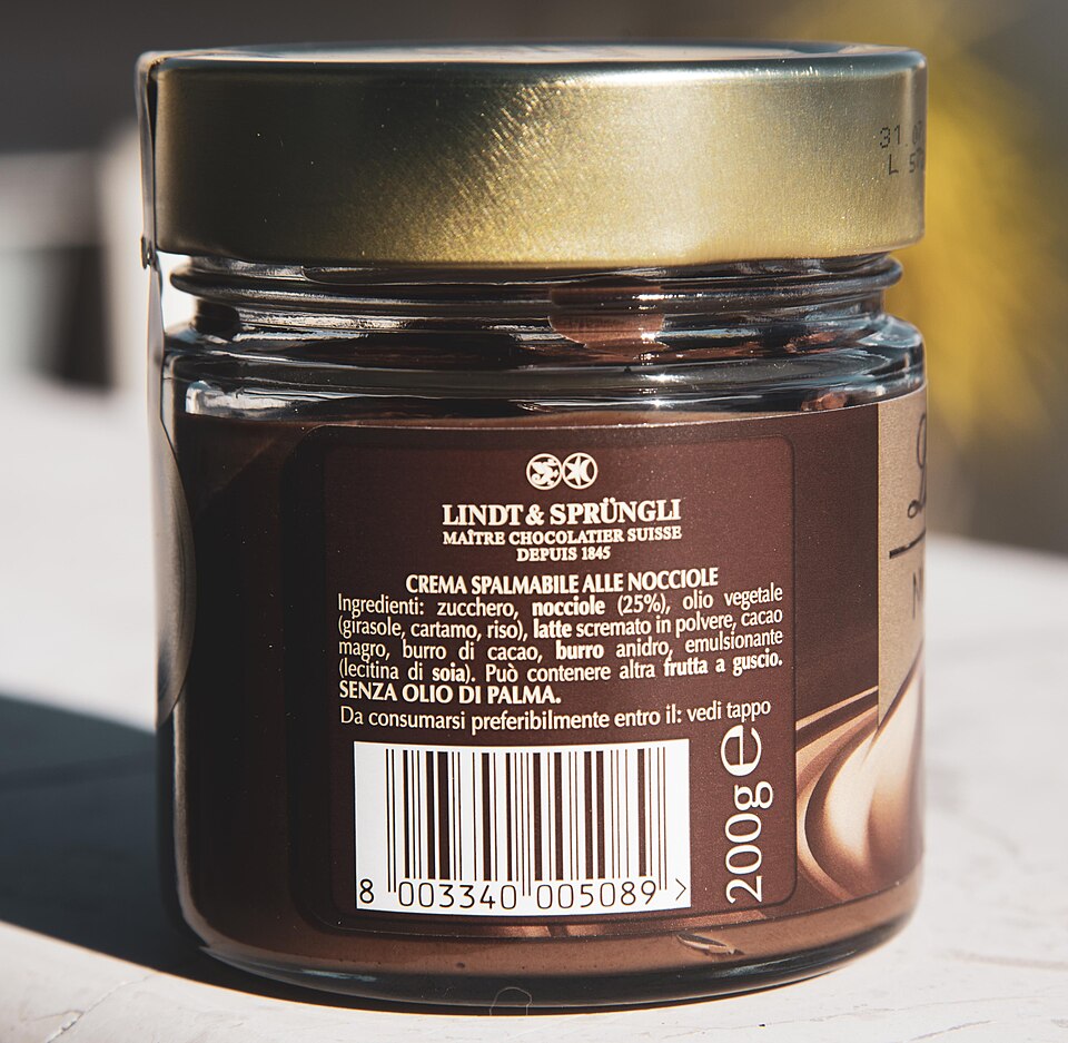 Pâte à tartiner noisette 350g